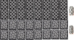 32 Nail Stencils style 104