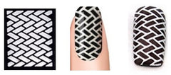 32 Nail Stencils style 107