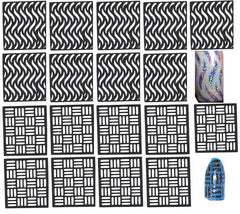 32 Nail Stencils style 113