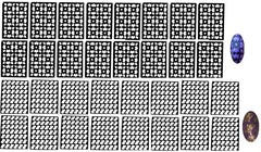 32 Nail Stencils style 104