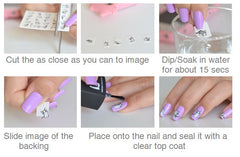 Alpaca LLama Nail Art Decal