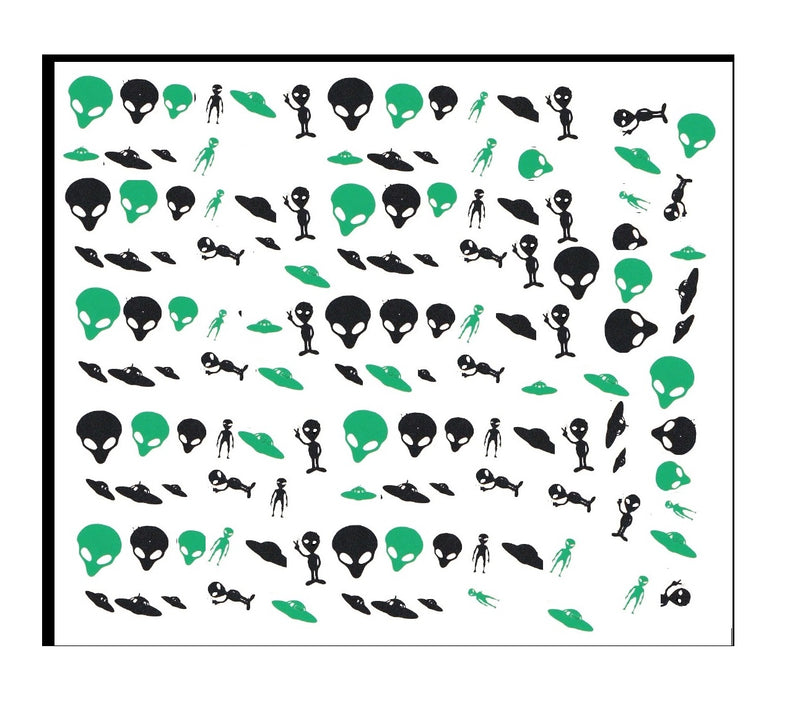 Alien Nail Stickers