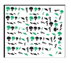 Alien Nail Stickers