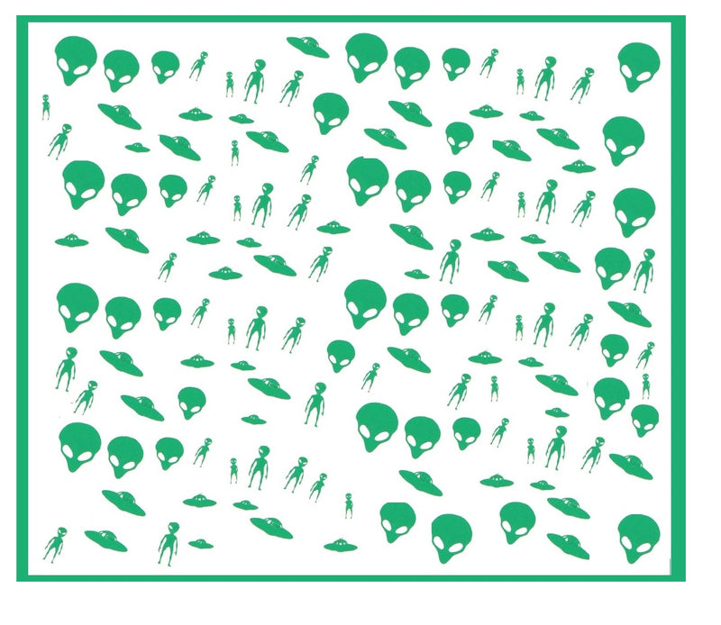 Alien Nail Stickers