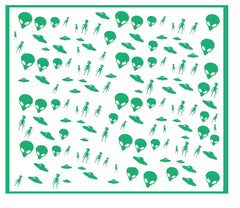Alien Nail Stickers