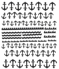 Anchor Nail Stickers