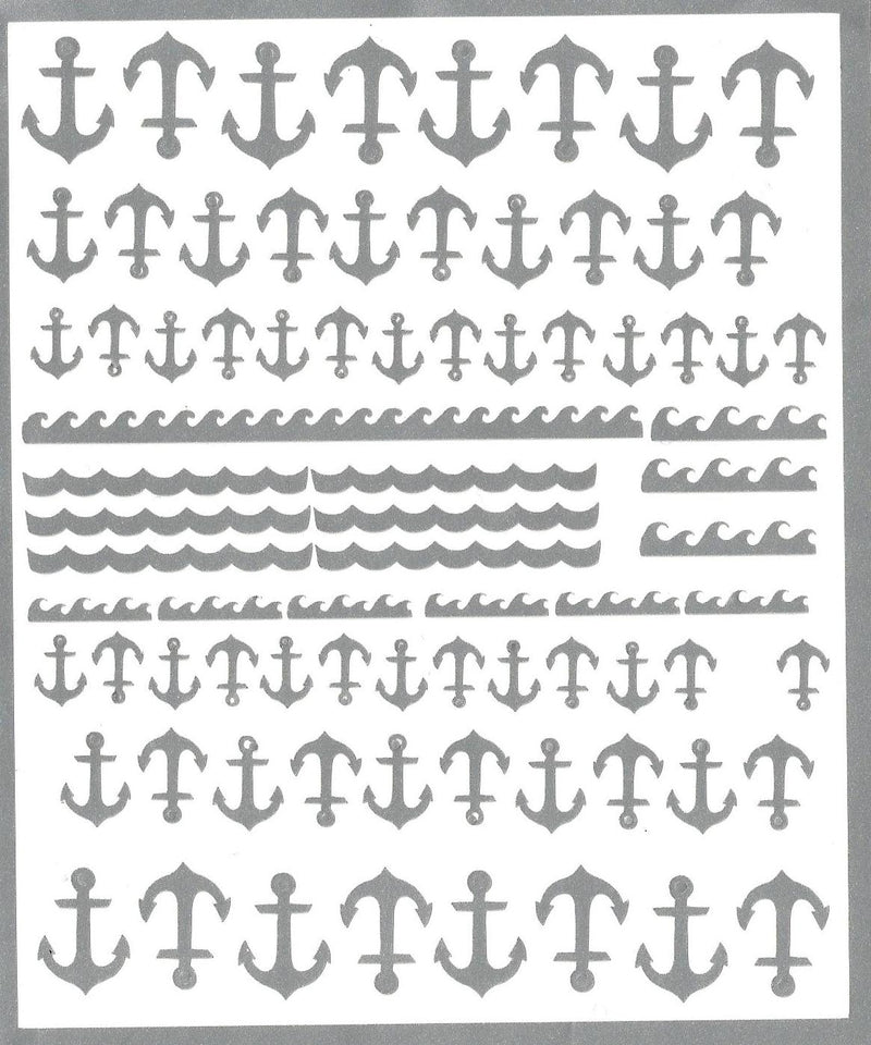 Anchor Nail Stickers