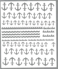 Anchor Nail Stickers