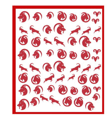 Aries Nail Stickers