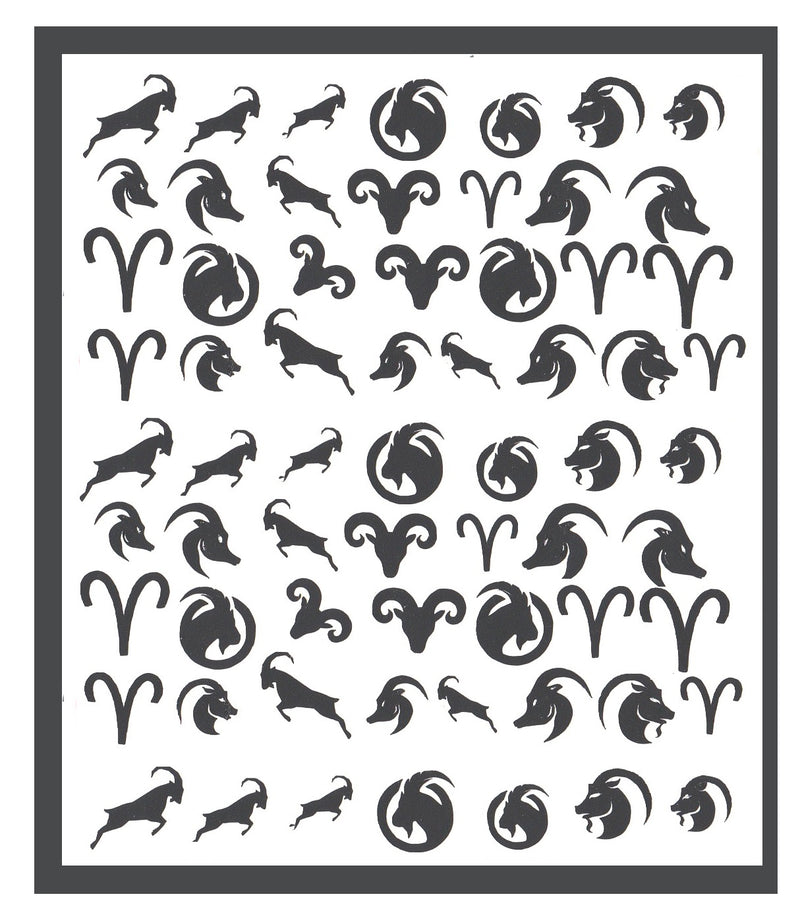 Aries Nail Stickers