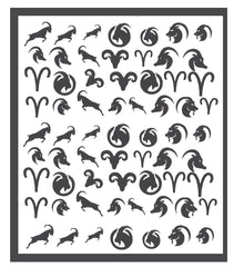 Aries Nail Stickers