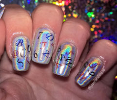 Alphabet Nail Art