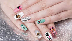 Beagle Dog  Nail Art Decals