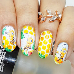 Bee Nail Art