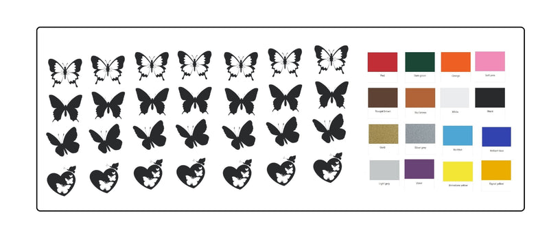 Akita Dog Vinyl Stickers ( Multiple colours to choose from )