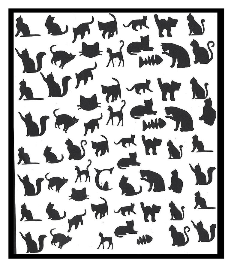Cat Nail Stickers