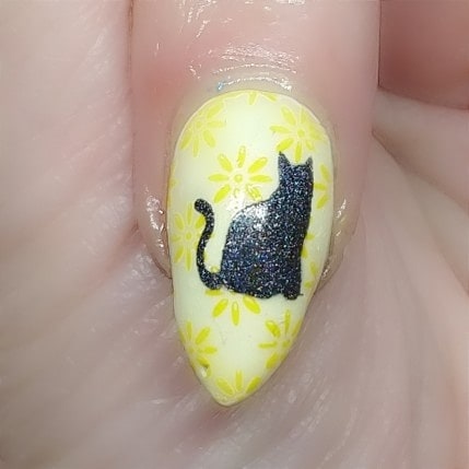 44 Nail Stencils  - Cat
