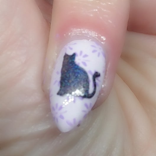 44 Nail Stencils  - Cat