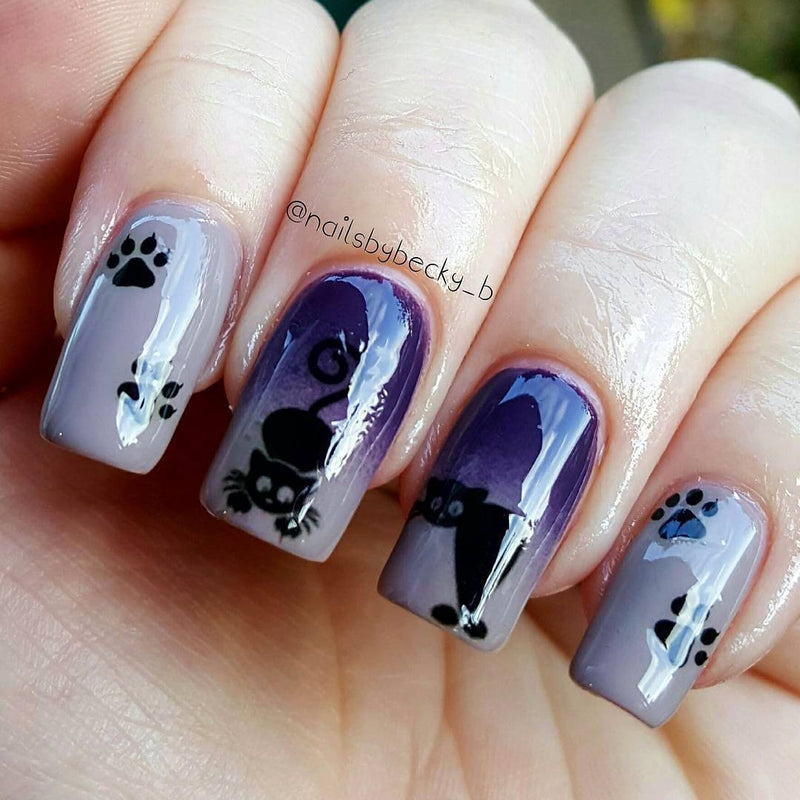 Cat Code 2 Nail Art