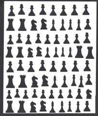 Chess Nail Stickers