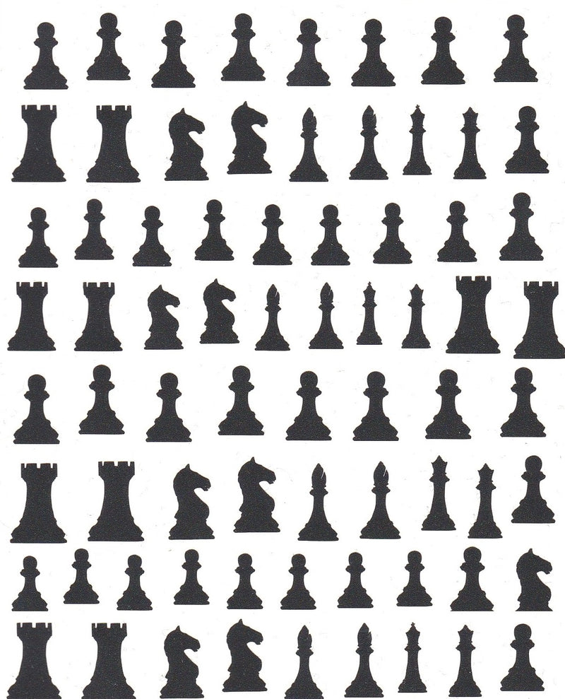 Chess Nail Stickers