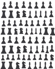 Chess Nail Stickers