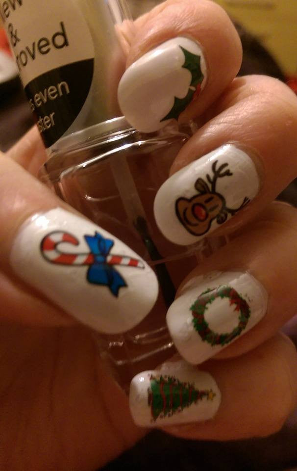 Christmas Nail Art