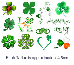 Clover  Temporary Tattoos