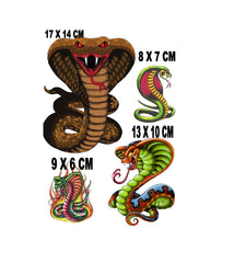 Cobra Snake Iron On Transfers