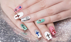 Cross Nail Art