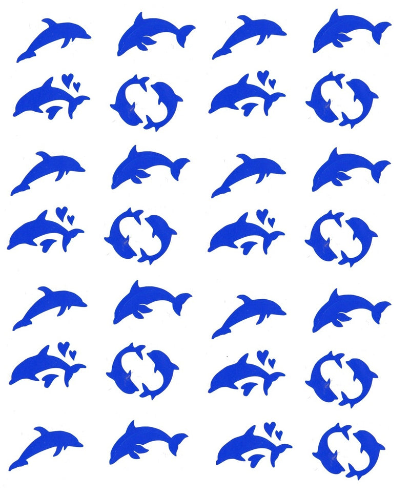 Dolphin Vinyl Stickers ( Multiple colours to choose from )