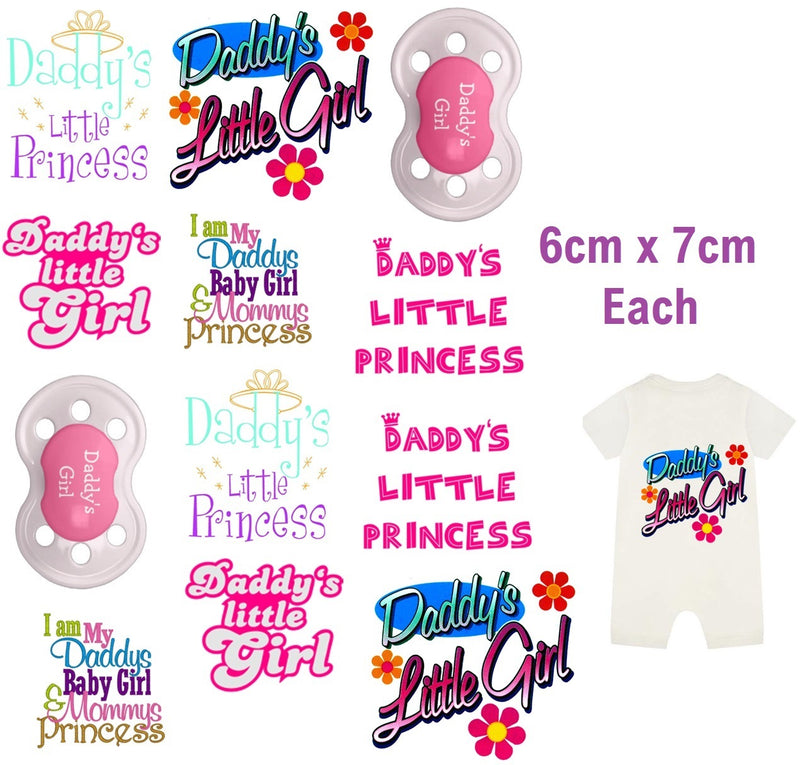 Daddys Baby Girl Iron On Transfer