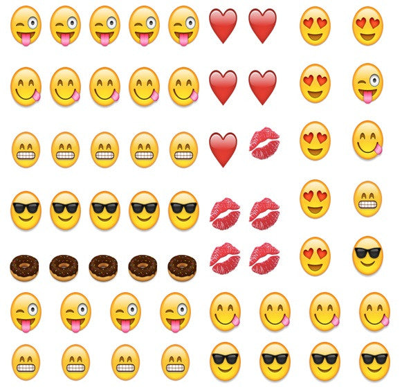 Emoji Code 4 Nail Art Emoticons