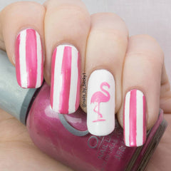 Flamingo   Nail Stickers
