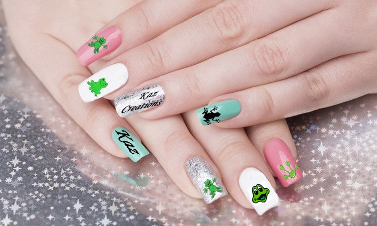Frog Nail Art