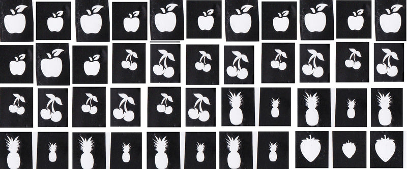 32  Nail Stencils style 131