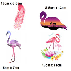 Flamingo c1 Iron On Transfers