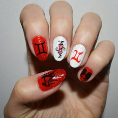 Gemini Nail Art