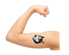 Husky Dog Temporary Tattoos
