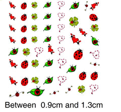 Ladybird Nail Art c2