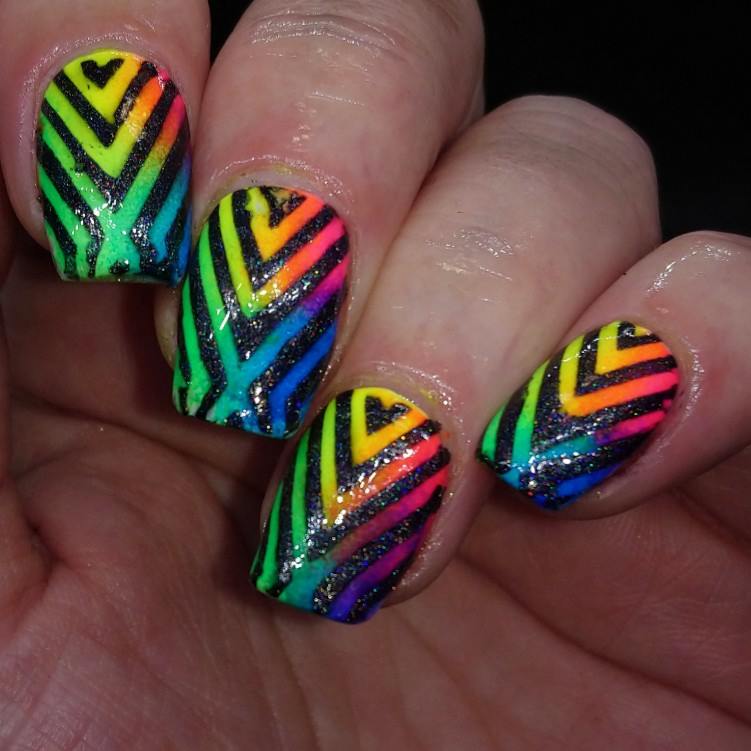 36 Nail Stencils style 112