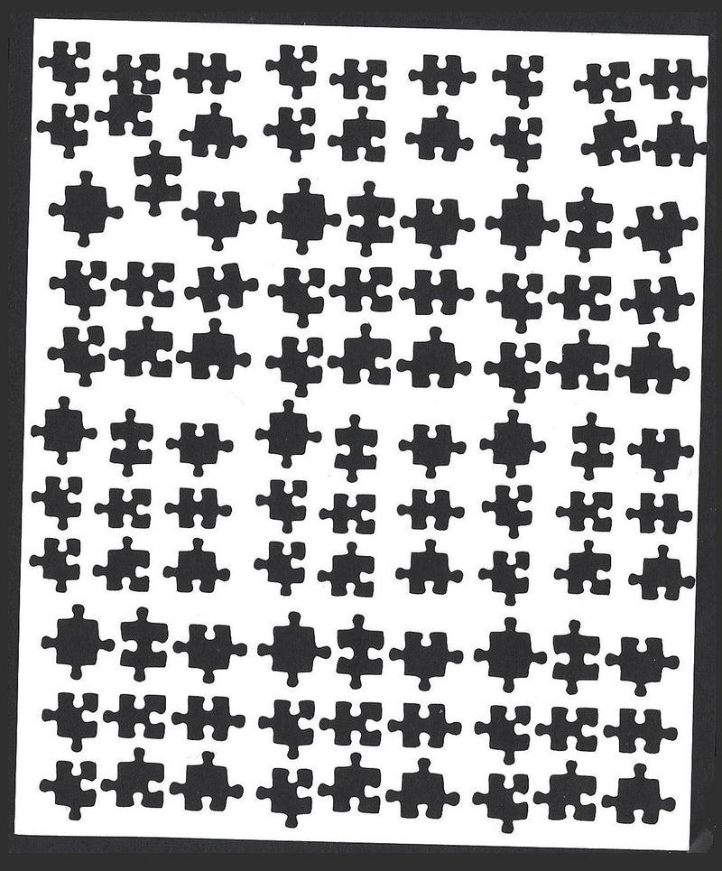 Puzzle Autism  Nail Stickers