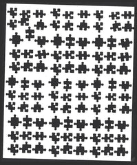 Puzzle Autism  Nail Stickers