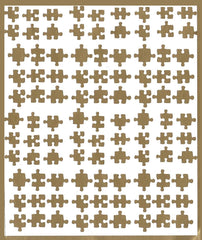 Puzzle Autism  Nail Stickers