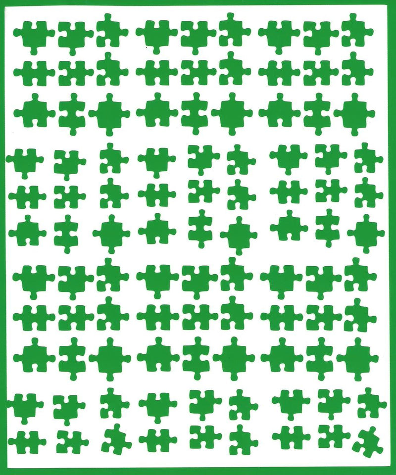 Puzzle Autism  Nail Stickers