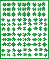 Puzzle Autism  Nail Stickers