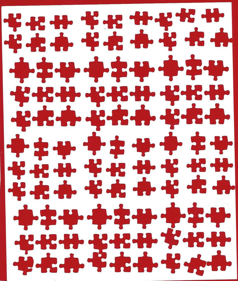 Puzzle Autism  Nail Stickers