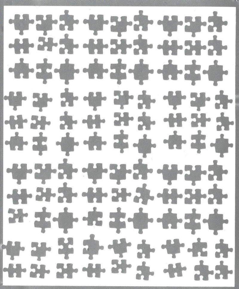 Puzzle Autism  Nail Stickers
