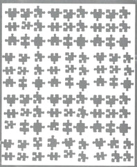 Puzzle Autism  Nail Stickers