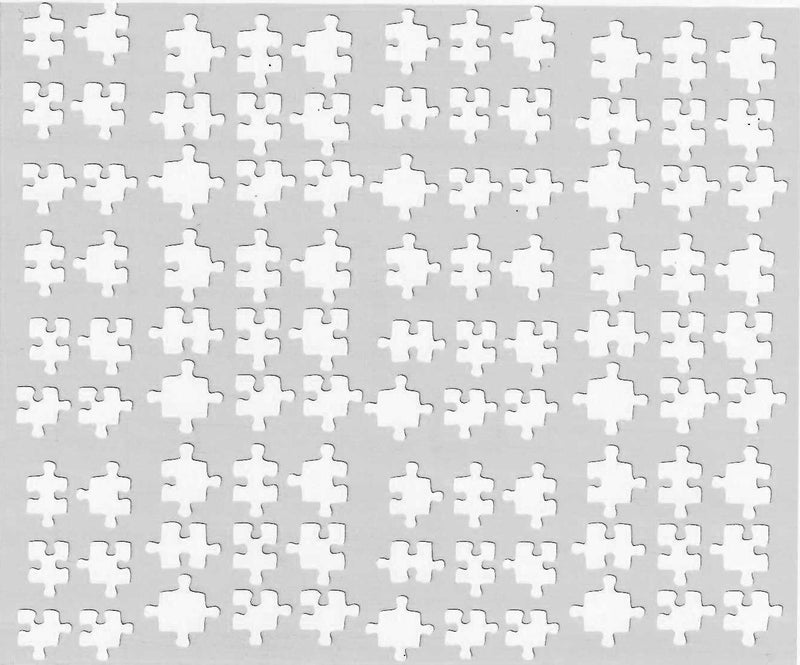 Puzzle Autism  Nail Stickers